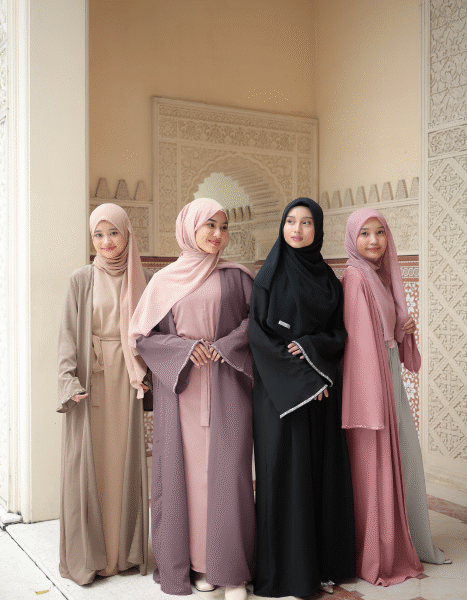 Tiebymin AINA SET ABAYA 2in1 ( Inner dan outer)